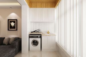 [西安艺创装饰]洗衣机放在哪里更好 这些优缺点你知道吗