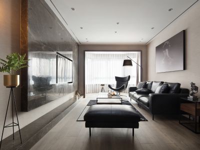 金辰府佳苑简约风格143平米四室两厅装修案例