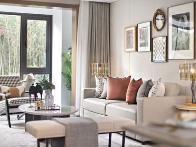 远洋德邑160平三居室现代简约风格装修案例