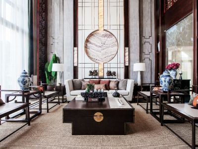 保利·天悦236平米新中式风别墅装修案例