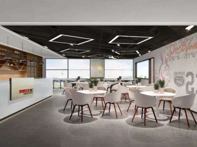 1000平米现代风格办公室装修案例