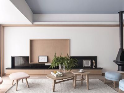 城南锦绣110平米现代简约三居室装修设计案例