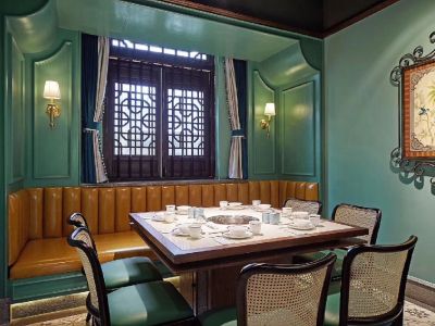 550平混搭风格特色火锅店装修案例