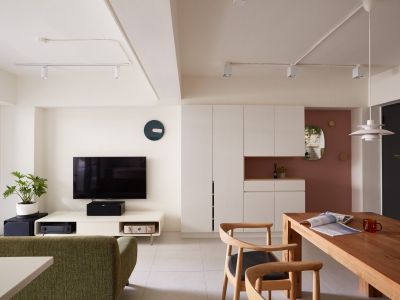 美墅现代风格75平米装修案例