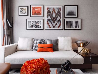 兴龙花园90平现代简约三居室装修案例