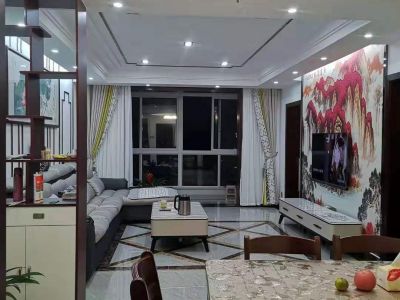 刘家园新中式95平装修二居室装修案例