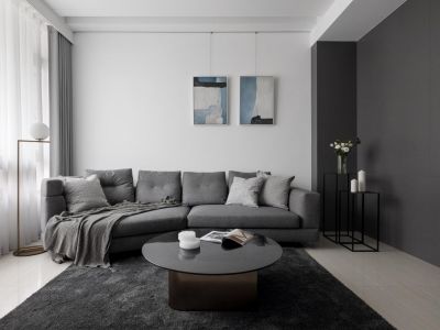 西派国际现代风格112平米装修案例