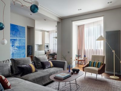 隆源国际城简约风格100平米装修案例