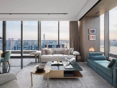 紫薇铂樾府270平米现代风格装修案例