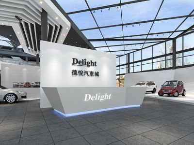 北京4S店现代风格4300平米装修案例