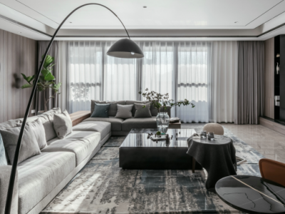 中海·华山城简约风格162平米三居室装修案例