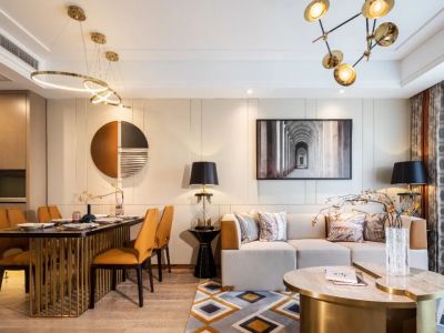 南飞鸿十年城现代风格112平米装修案例