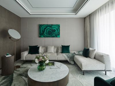 保利曲江春天里四居115平现代风格装修案例