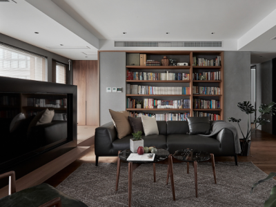 天地源万熙天地简约风格120平米三居室装修案例