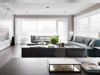 林凯溢金湾美式风格130平米三居室装修案例