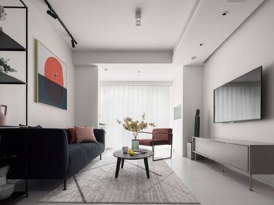 首创漫香郡三居118平现代风格装修案例