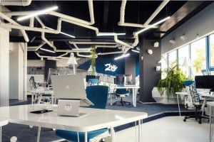 [西安朗森装饰]小面积的办公室怎么装修