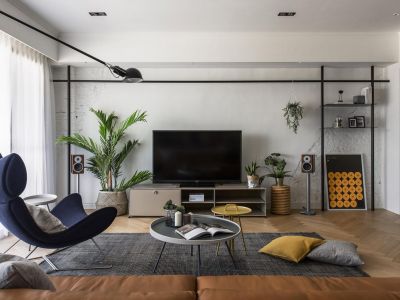 万科如园现代风格117平米装修案例