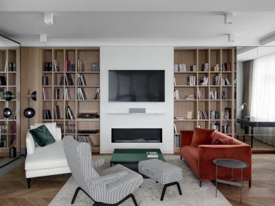 奥园和悦府现代风格120平米装修案例