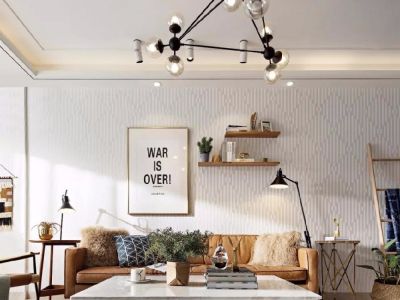 世家星城二期112㎡宜家简约风三居室装修案例