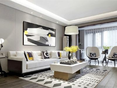 宏途星城119平四居现代风格装修案例