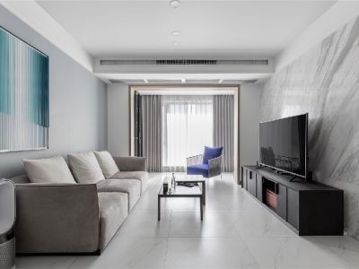 昆明花园二居91平现代风格装修案例