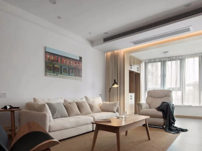 世茂·璀璨倾城日式风格135平米三居室装修案例