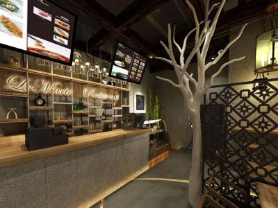 餐厅267平现代风格装修案例