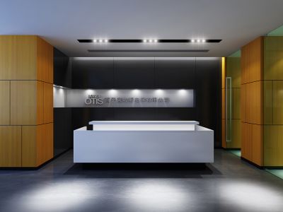 上海办公空间1000平米现代风格装修案例