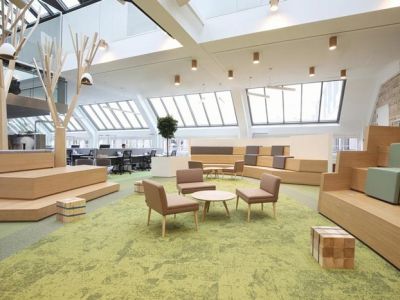 办公室简约风格800平米装修案例