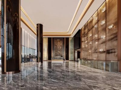 传奇酒店奢华风格1900平米装修设计图案例