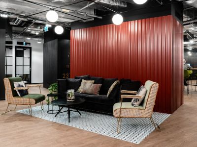 460平米复古工业风办公室装修案例