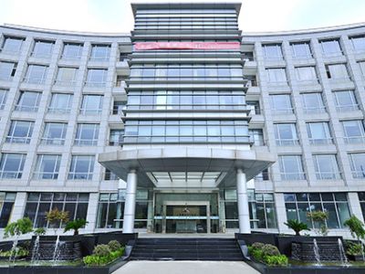鹭发电气集团写字楼3500平方米现代风格装修案例