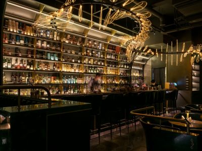 酒吧混搭风格230平米装修设计案例