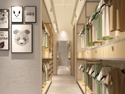 小鬼当家摄影店新古典风格145平米装修设计案例