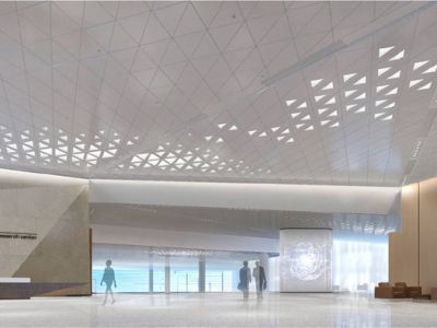 上海办公空间现代风格2000平米装修案例
