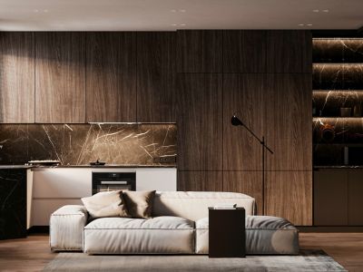 会展湾东城北欧风格102平米装修案例