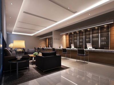 3500平大型办公室装修案例