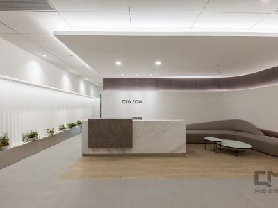 办公室现代风格1800平米装修案例