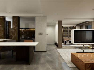 玲珑湾东院140平现代四居室装修案例