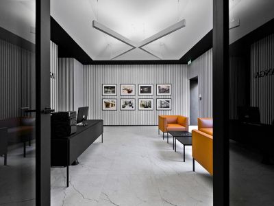 教育公司300㎡办公室现代风格装修案例