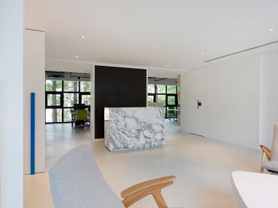 现代办公室175平简约风格装修案例