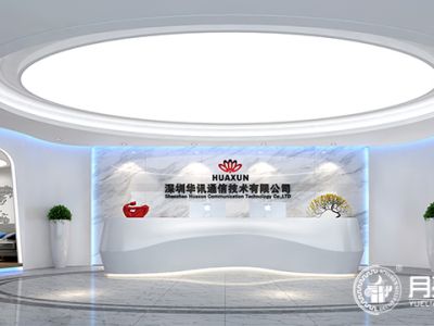 广州办公空间1680平米简约风格装修案例