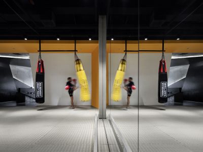 200平米简约风格拳击会所装修案例