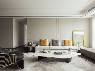 金洪观荟118平米现代风格装修案例