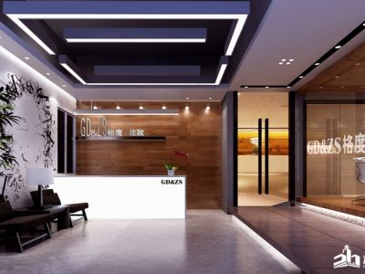 服饰公司850平米办公室装修案例