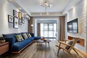 [成都龙发装饰]北欧案例！78㎡两室一厅，简洁大气