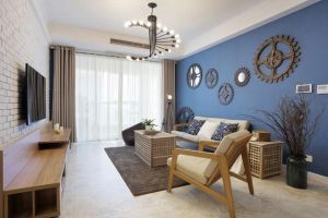 [成都新宜家装饰]125㎡三室两厅，复古装修，简约个性