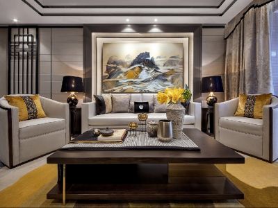 人民的公园二居中式90平米装修案例