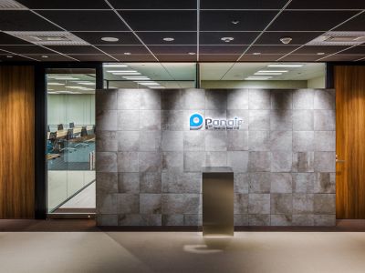 广告公司200㎡办公室现代风格装修案例